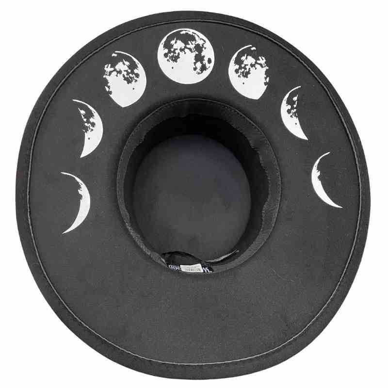 Vegan Felt Moon Phase Hat