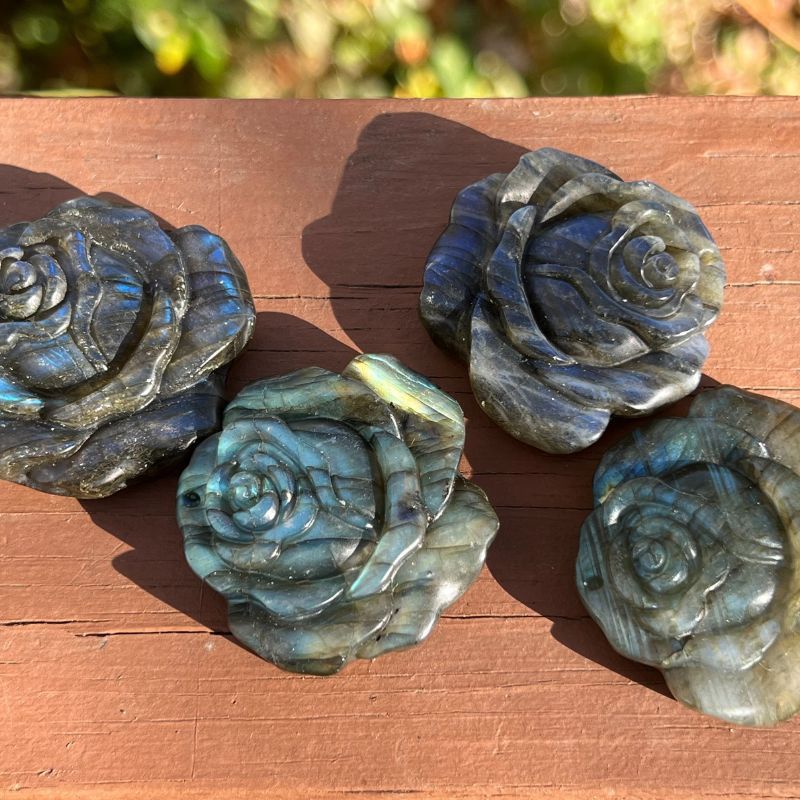 Labradorite Rose
