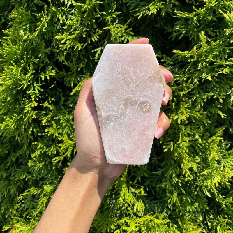 Pink Amethyst Coffin