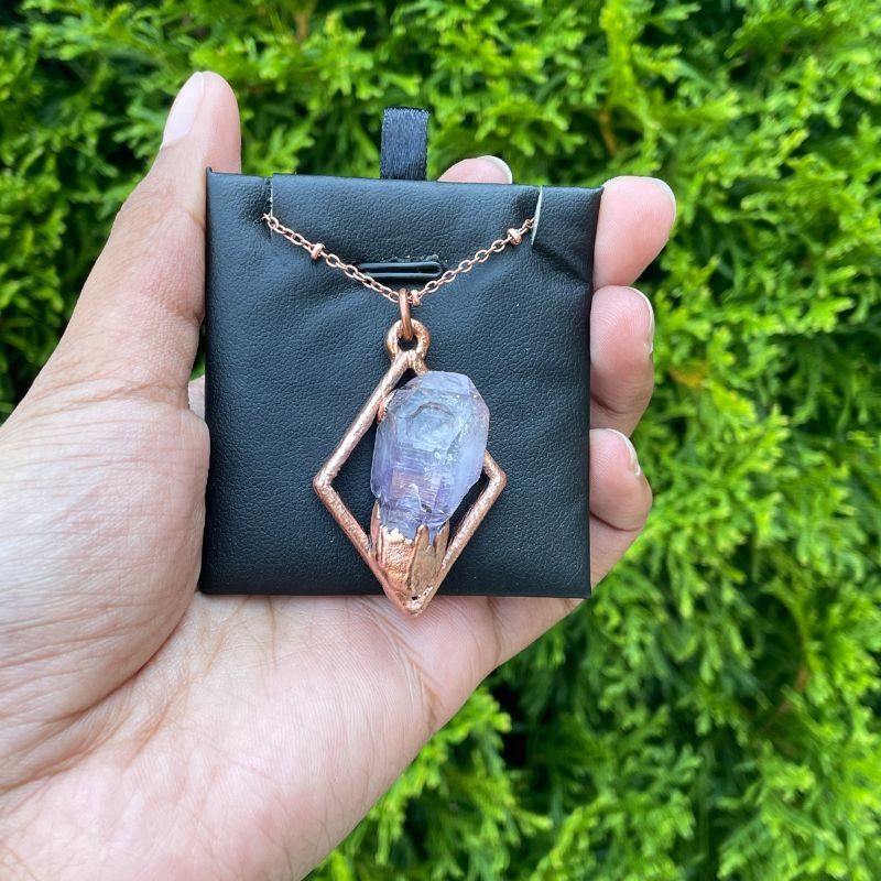 Vera Cruz Amethyst Diamond Necklace