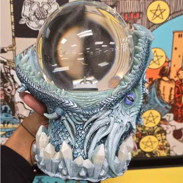 Dragon Led Snowglobe