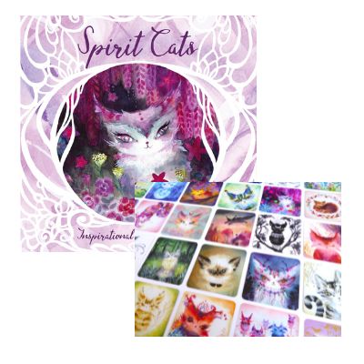 Spirit Cats Inspirational Card Deck