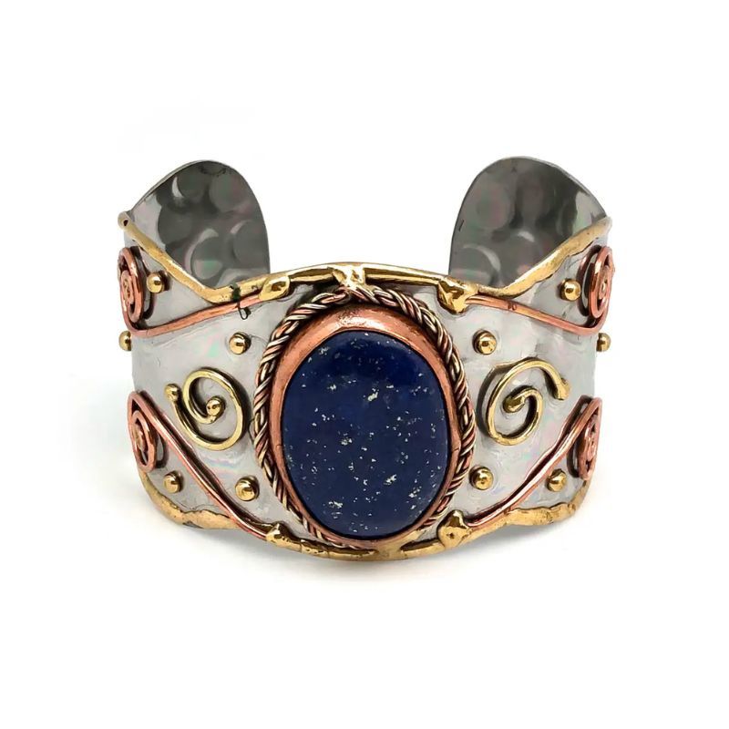 Lapis Lazuli Cuff Bracelet
