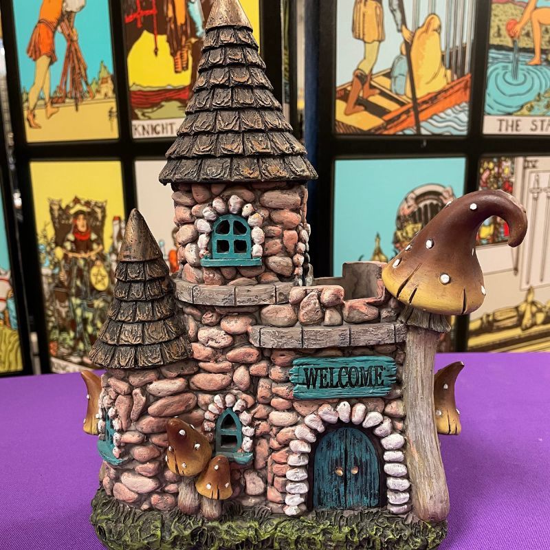 Mushroom House with LED