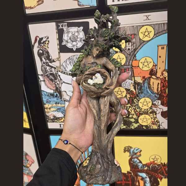 Tree Ent Hugging Birds