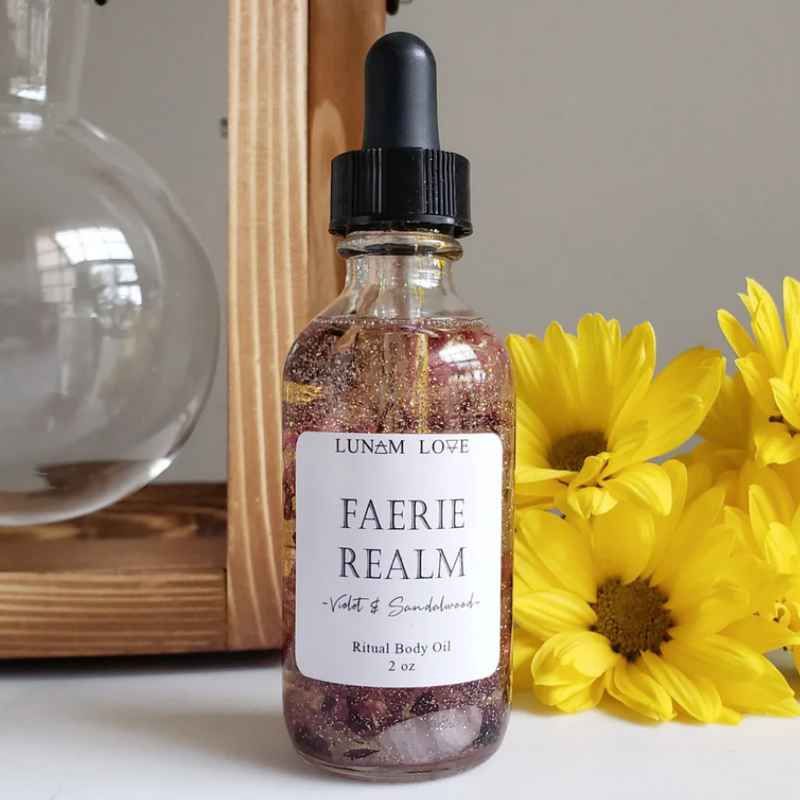 Faerie Realm Ritual Body Oil Lunam Love