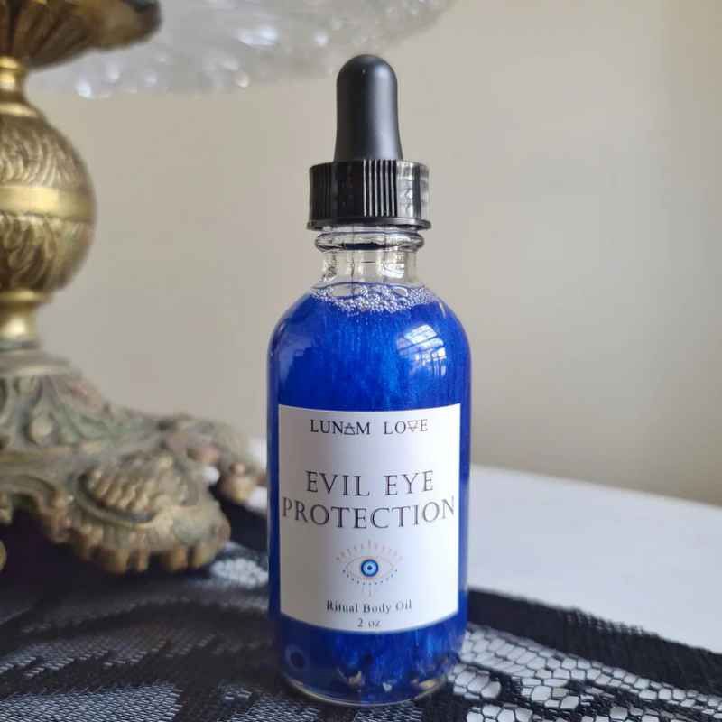 Evil Eye Protection Ritual Body Oil Lunam Love