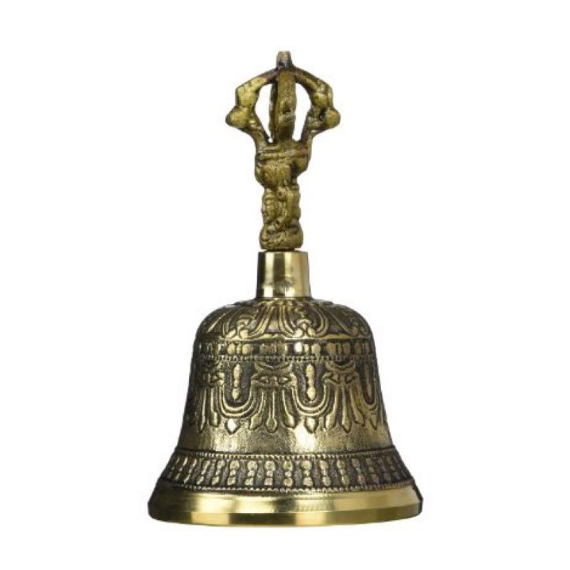 Tibetan Bell W dorji 5in