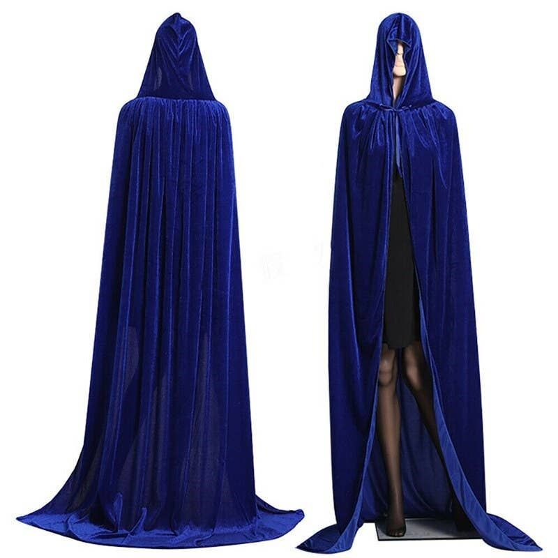 Blue Hooded Cloak