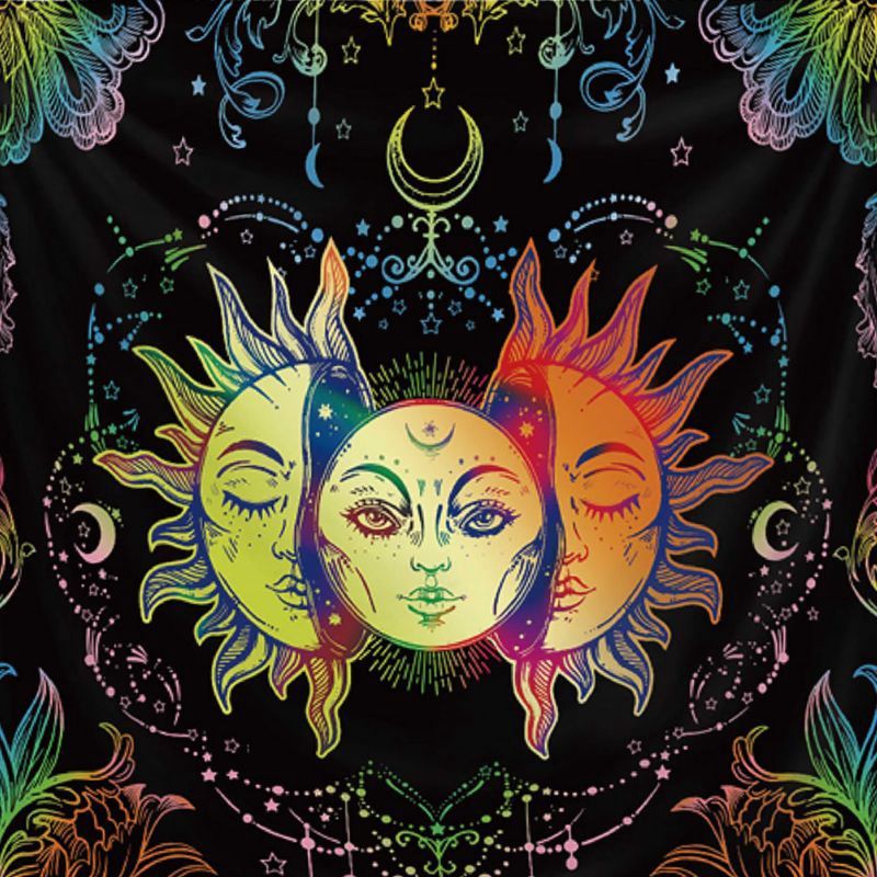 Triple Sun Tapestry