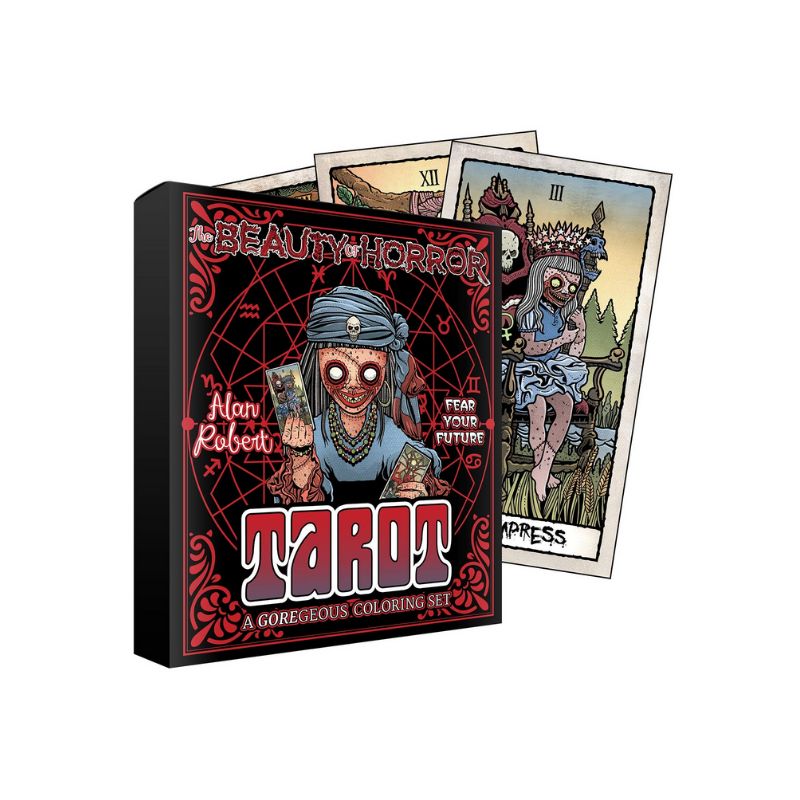 The Beauty Of Horror Colored Cards