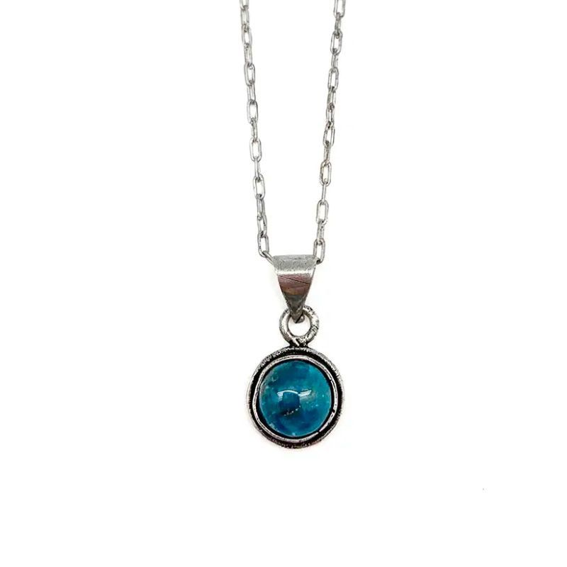 Apatite Small Stone Necklace Kashi