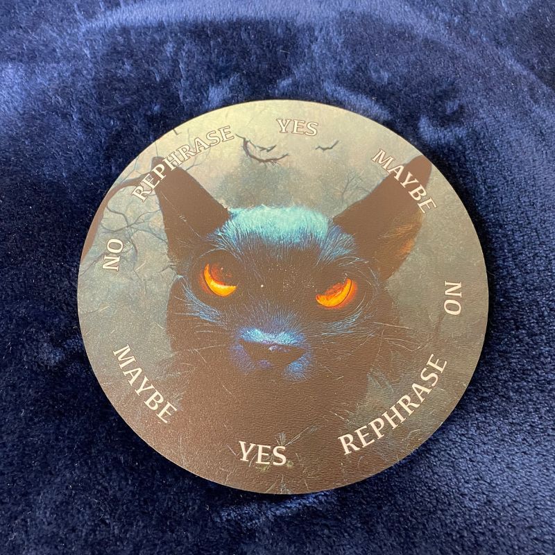 Spooky Cat Pendulum Board