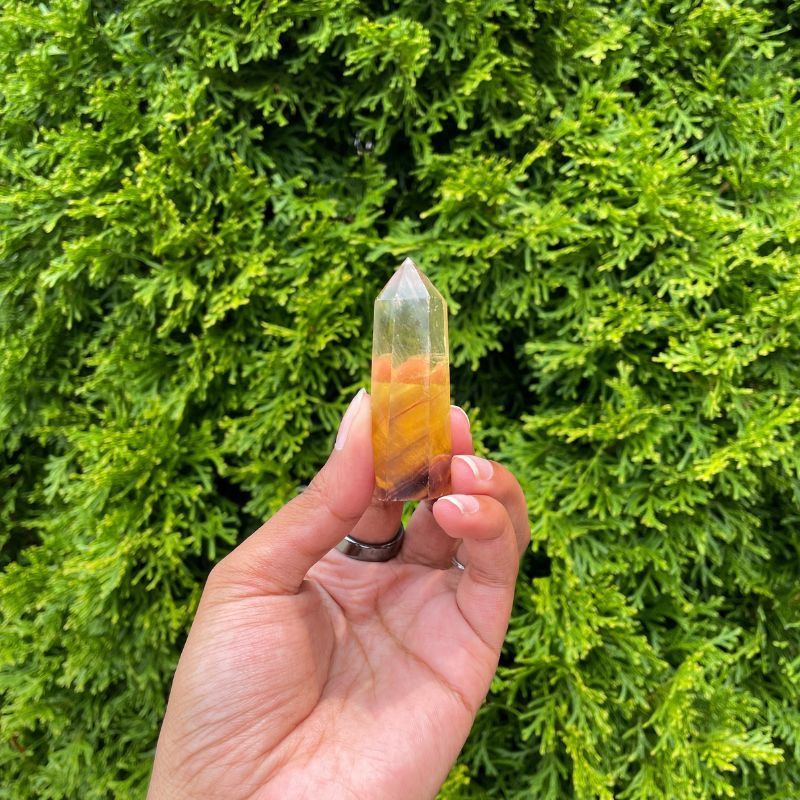 Yellow Fluorite Tower__ Yellow Fluorite Tower