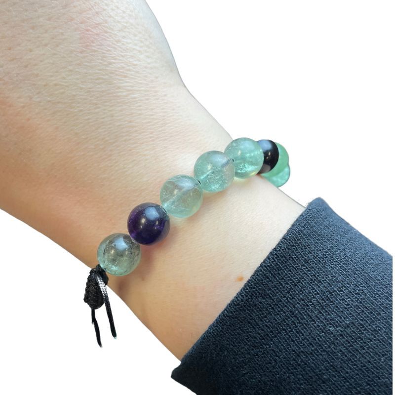 Fluorite 10mm Bracelet