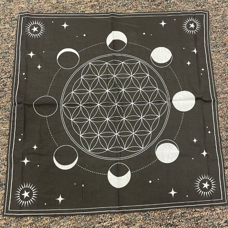 Moon Phase Altar Cloth