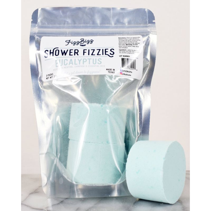 EucalyTus Shower Fizzies