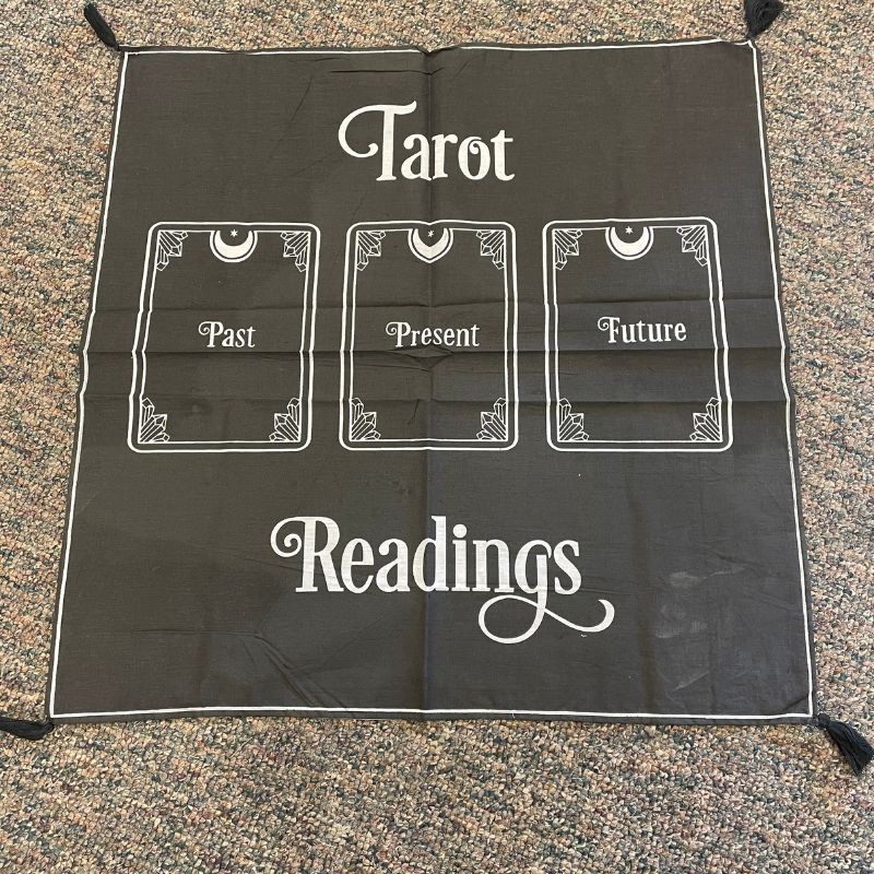 3 Card Tarot Spread Altar Cloth
