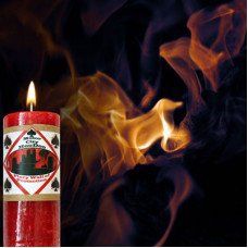 Fiery Wall Of Protection Hoo Doo Candle