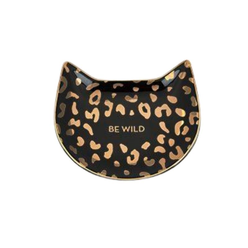 Be Wild Black LeoArd Tea Tray