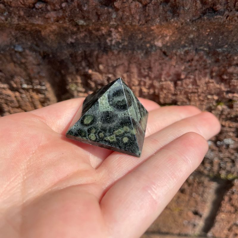 Kambaba Jasper Mini Pyramid