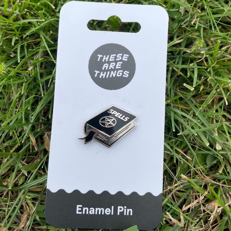 Spell Book Enamel Pin