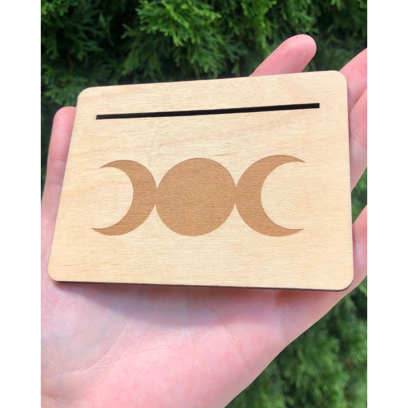 Triple Moon Tarot Card Stand
