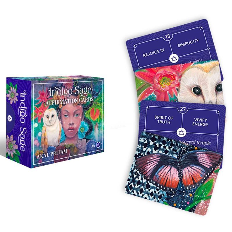 Indigo Sage Affirmation Cards