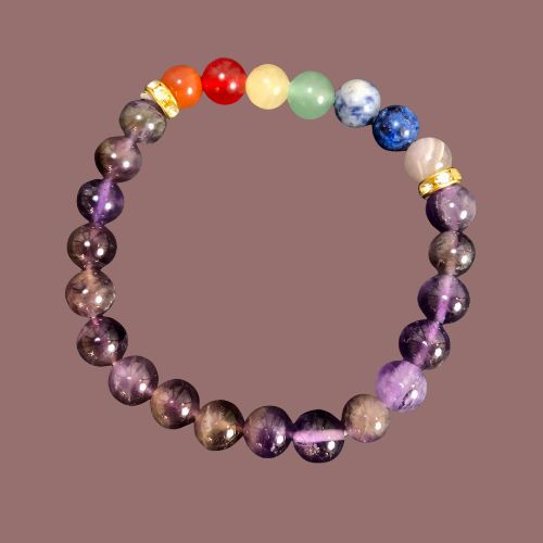 Amethyst Chakra Bracelet
