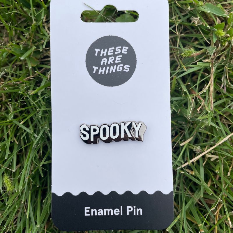 Spooky Enamel Pin