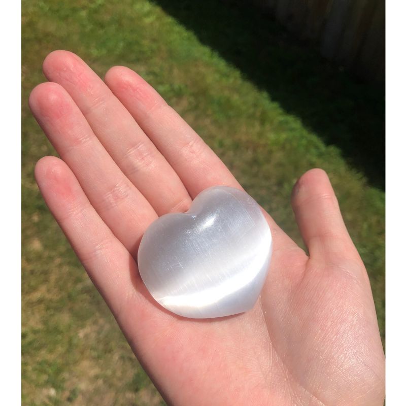 Selenite Heart_ Selenite Heart
