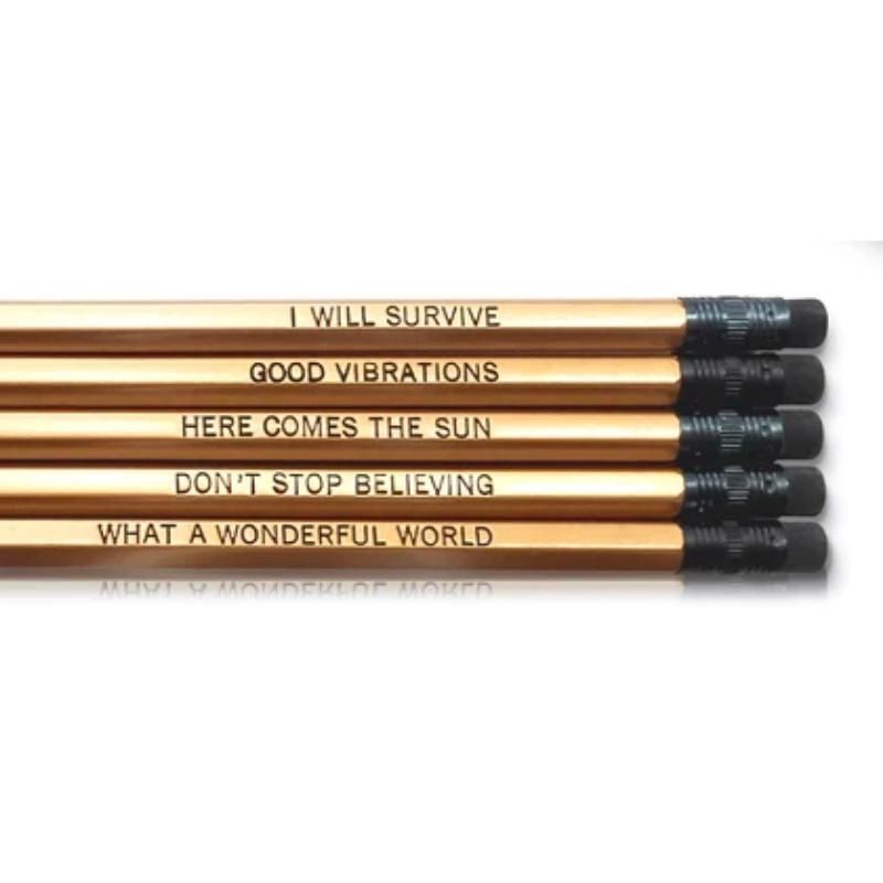 Good Vibes Only Pencils
