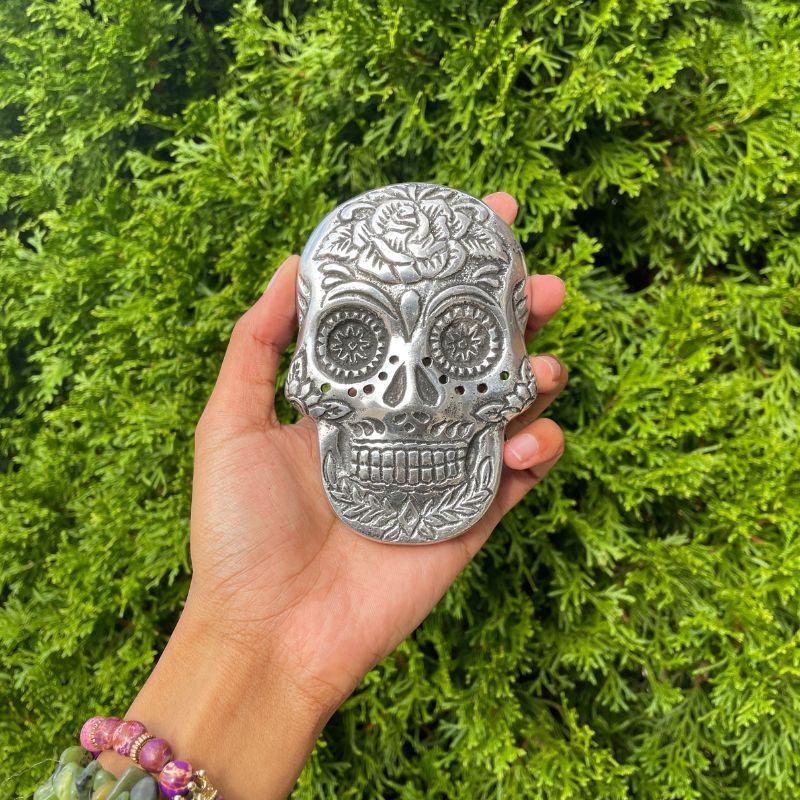 4in Skull Metal Burner
