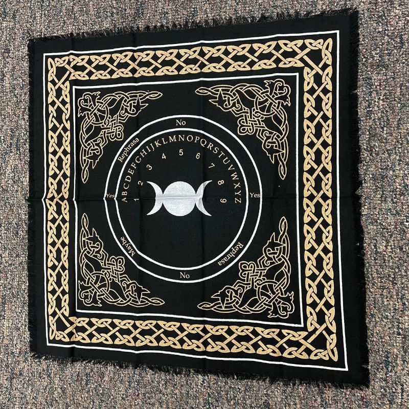 Triple Moon Ouija Cloth