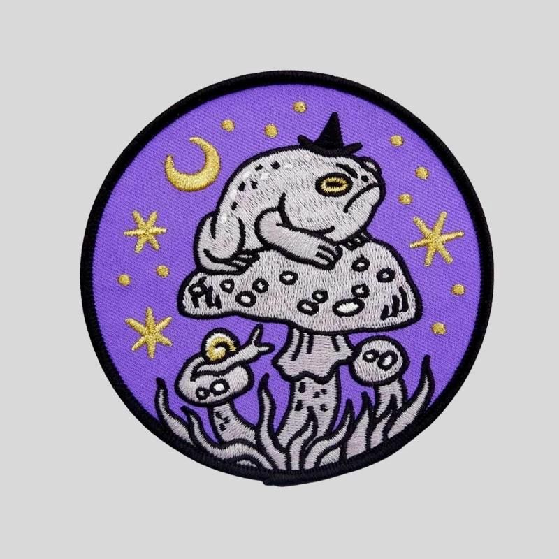 Grumpy Toad Witch Patch