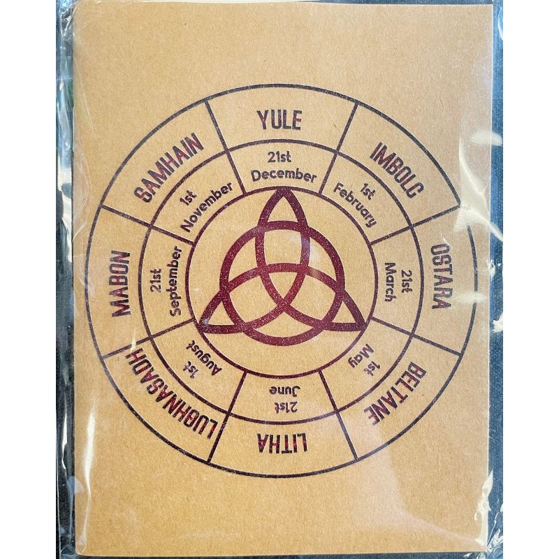 Triquetra Wheel Of The Year Journal