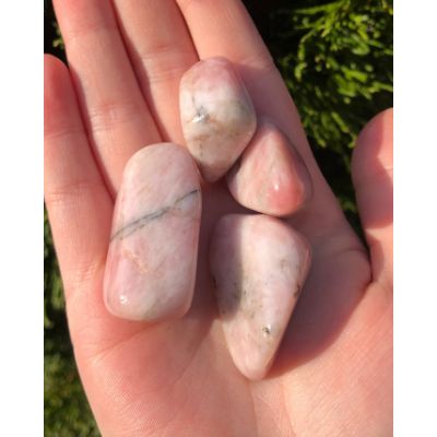 Pink Agate Tumbled