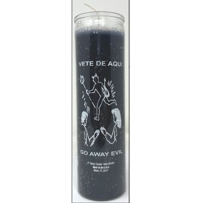 7 Day Go Away Evil Black Candle