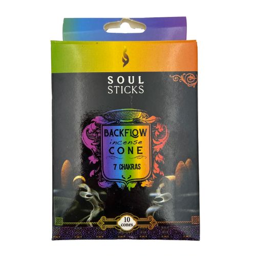 7 Chakra Backflow Cone