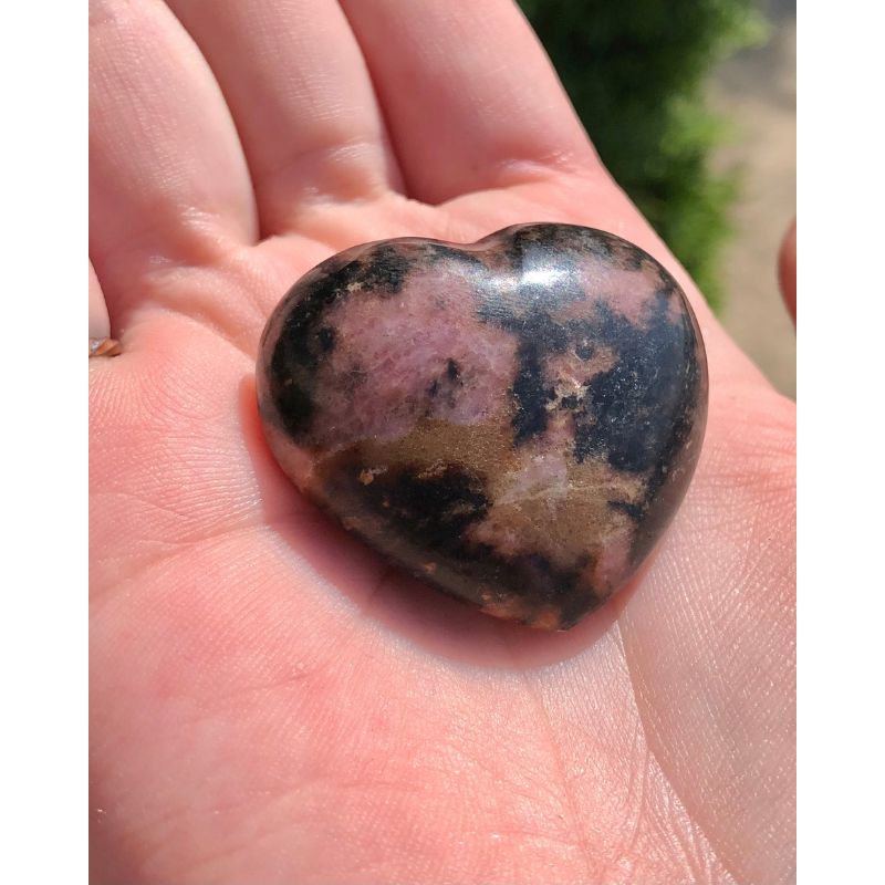 Rhodonite Heart Small