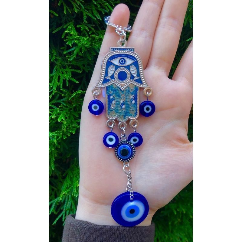 Fatima Evil Eye Metal Talisman