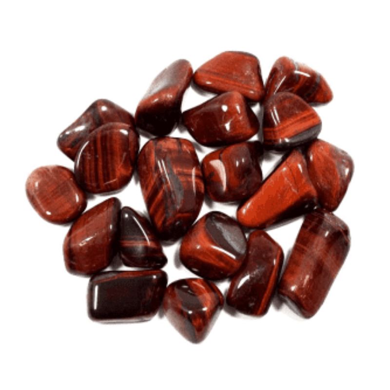 Red Tigers Eye Tumbled