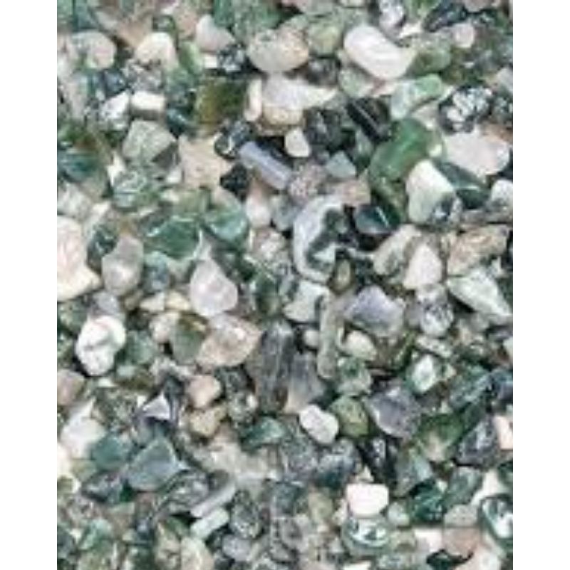 Moss Agate Chips 1oz