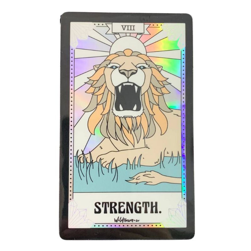 Strength Tarot Sticker