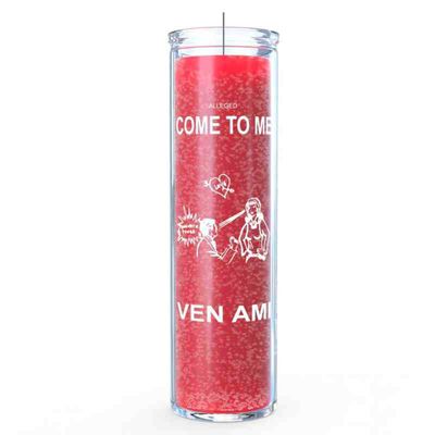 7 Day Come To Me Red Candle