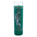 7 Day St. Jude Green Candle