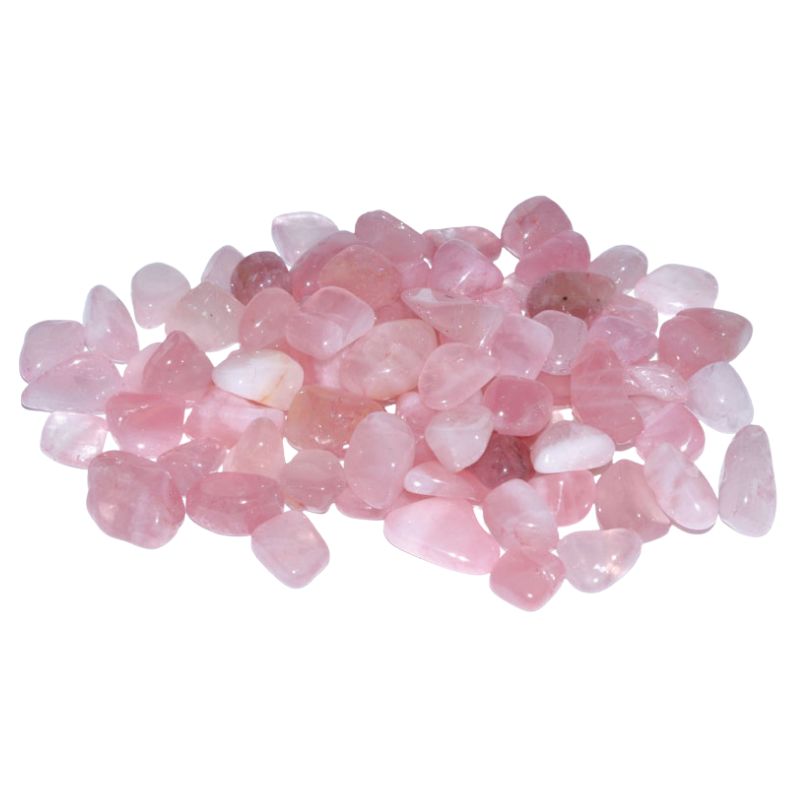 Rose Quartz Chips 1 Lb