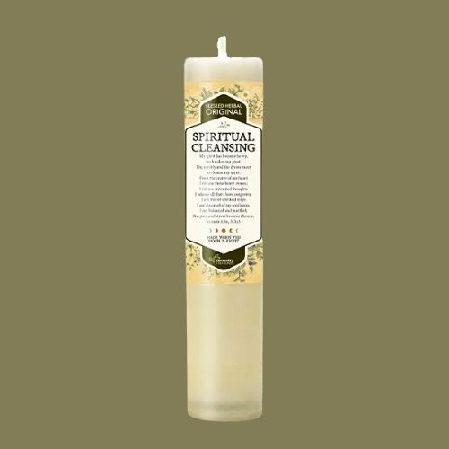 Spiritual Cleansing Blessed Herbal Candle