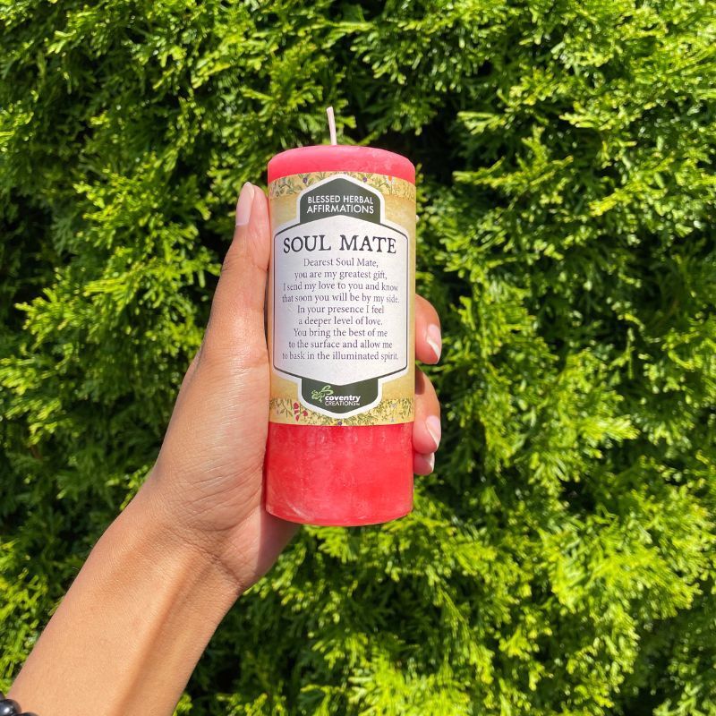 Soul Mate Affirmation Candle
