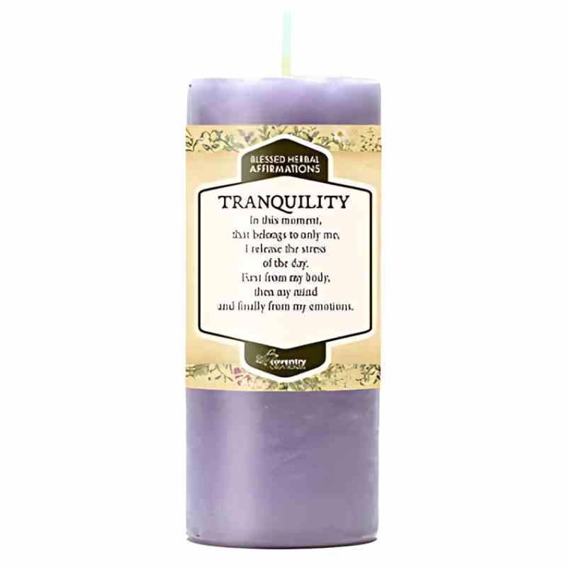 Tranquility Affirmation Candle